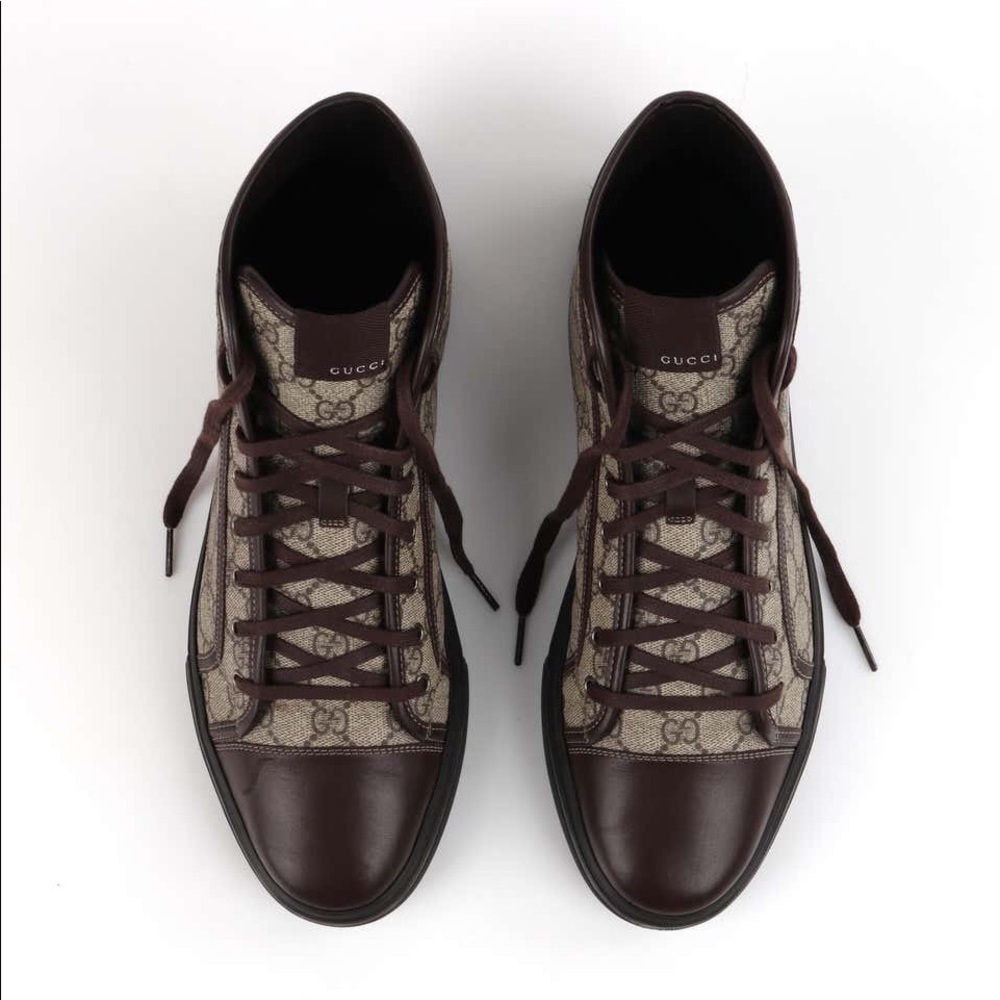 Gucci A/W GG Monogram High Tops - Picture 6 of 8